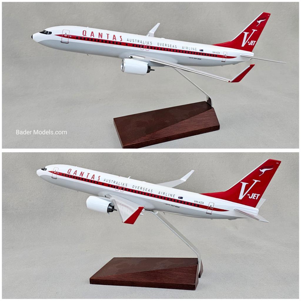 Qantas - B737-800 (V jet Fantasy) - (1:144)